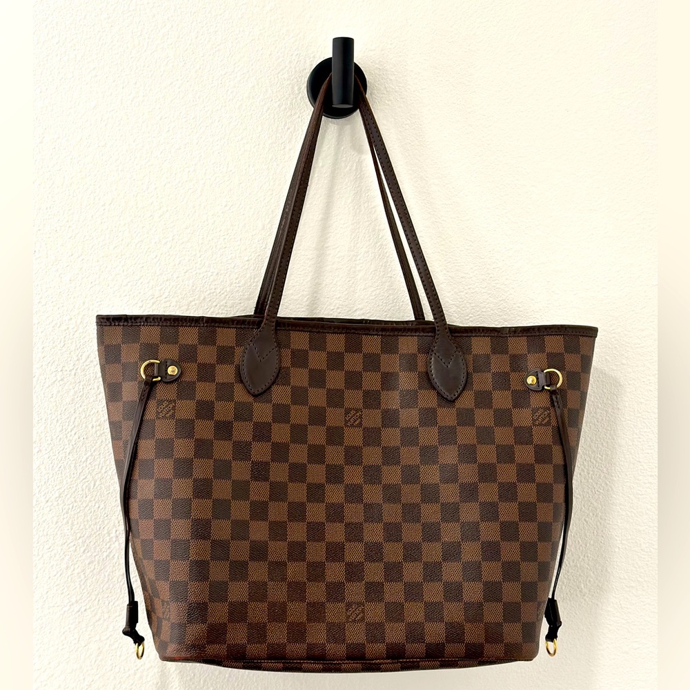 Authentic Louis Vuitton Neverfull MM Damier Ebene